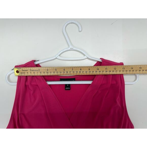 Fashion Bug Womens Dress Size Small Pink Black Sleeveless - Picture 7 of 11